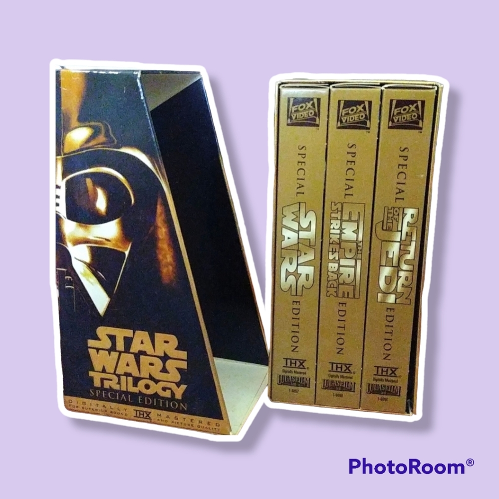 Star Wars Trilogy Special Edition VHS Box Set 3 Tapes 